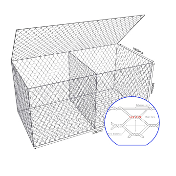 Free Sample Gabion Wire Mesh Basket for Flood Control Retaining Walls