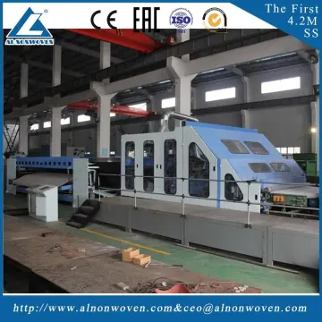 New condition ALSL-3300 juet carding machine cotton waste carding machine