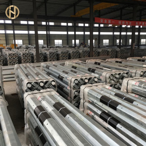 Hot Dip Galvanized Steel Communication Monopole Pole