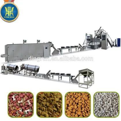 feed extruder machine equipment for the production of dog food