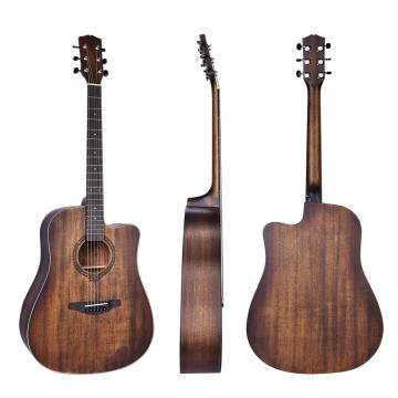 sapele acoustic guitar custom brand acoustic guitars