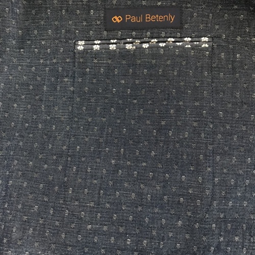 New Italian Denim Fabric Office Casual Suit Design