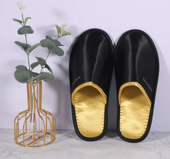 Travelsky Cheap custom logo personalized travel slippers