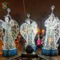 Motif 3D LED Angel Lights