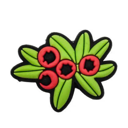 Golden Autumn Thanksgiving PVC Sneaker Charms & Laces