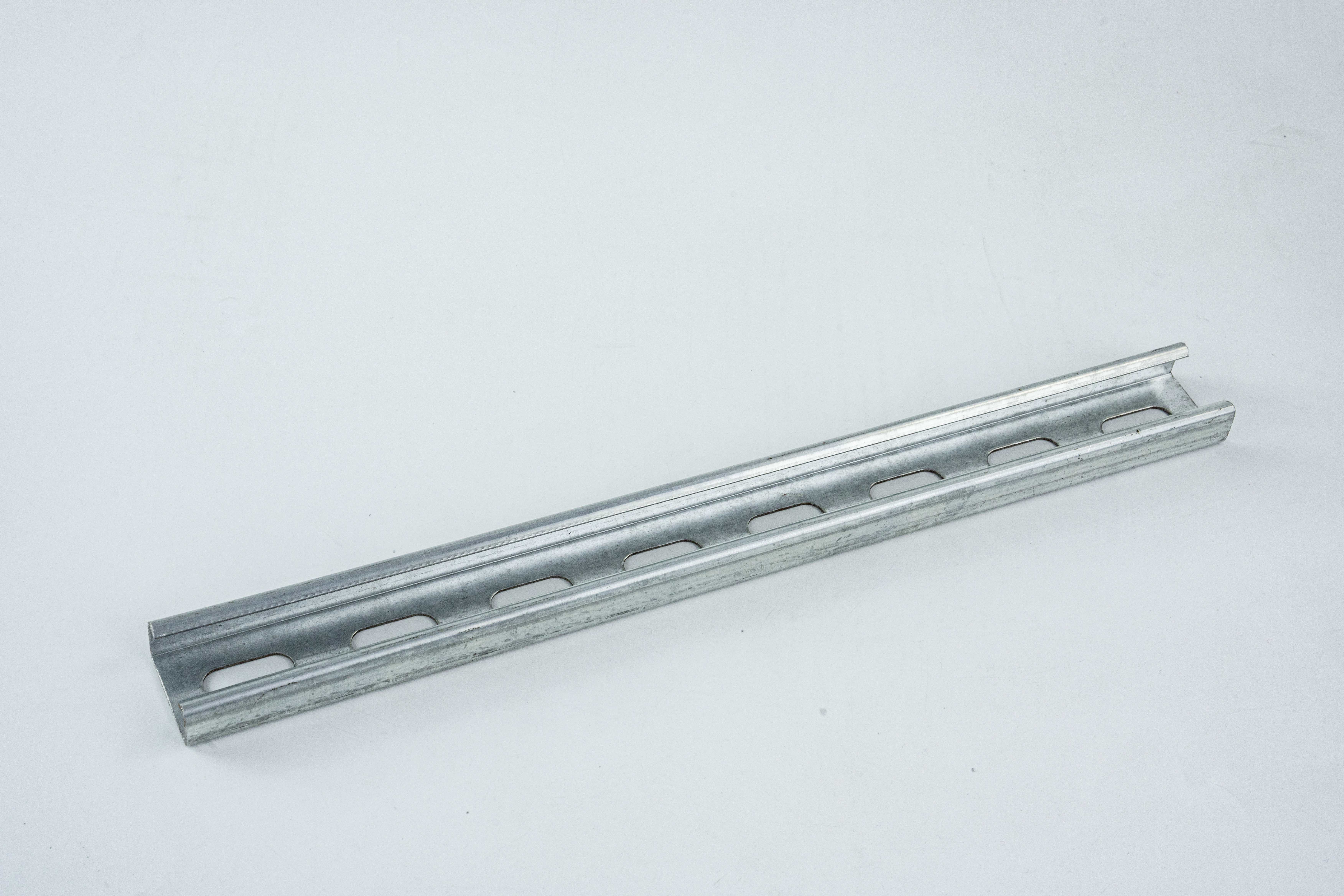 Versatile Slotted Metal Framing Mounting Rail Solution