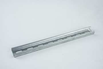 Versatile Slotted Metal Framing Mounting Rail Solution