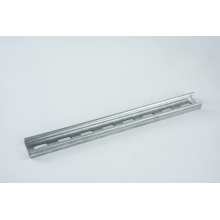 Versatile Slotted Metal Framing Mounting Rail Solution