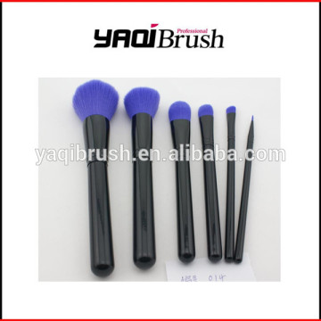 Wholesale makeup brush set 6 piece cosmetic brush