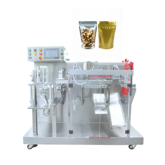 HC-210NG Multifunctional Rotary Type Automated Premade Bag Candy Doypack Packaging Machine: Your Comprehensive Solution for Efficient Confectionery Packaging