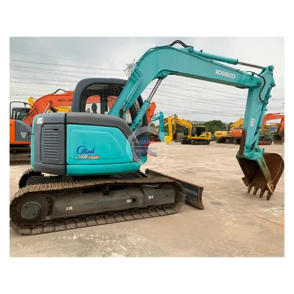 Used Kobelco 7 Ton Mini Excavators - Second Hand Kobelco SK70 SK75 Small Hydraulic Machinery