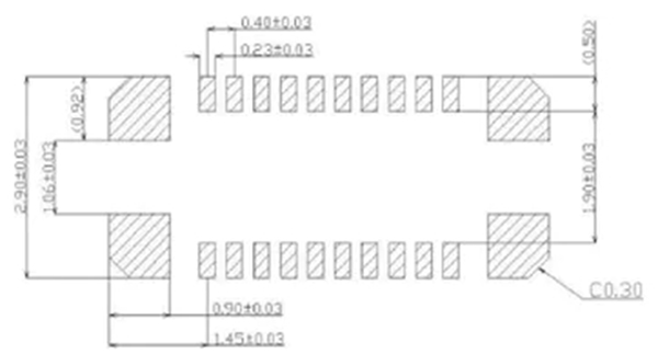 Male H0.62 Board to Board Connector