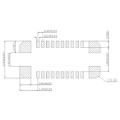 Female H0.8 Board-to-Board Connectors