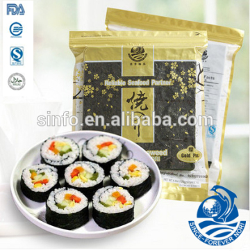 Roasted Sushi Nori, Gold sushi nori, premium sushi nori