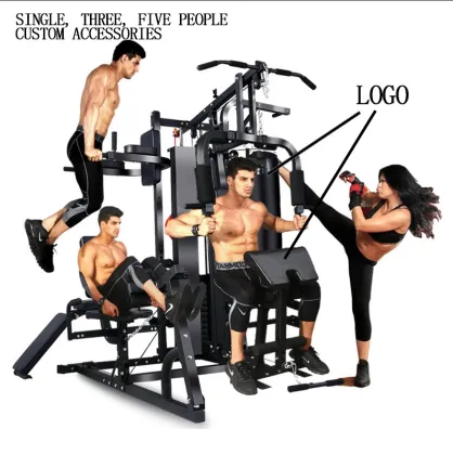 Pulley Pullover Cable Crossover Back Fitness Squat Multi-Function Station