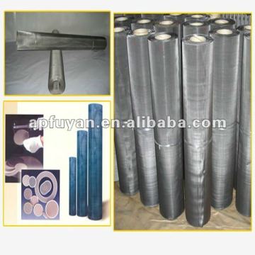 Plain weave Black wire cloth/ factory