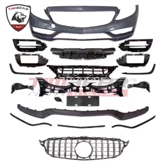 C63 Style ABS Plastic Body Kits for Mercedes-Benz C-Class W205