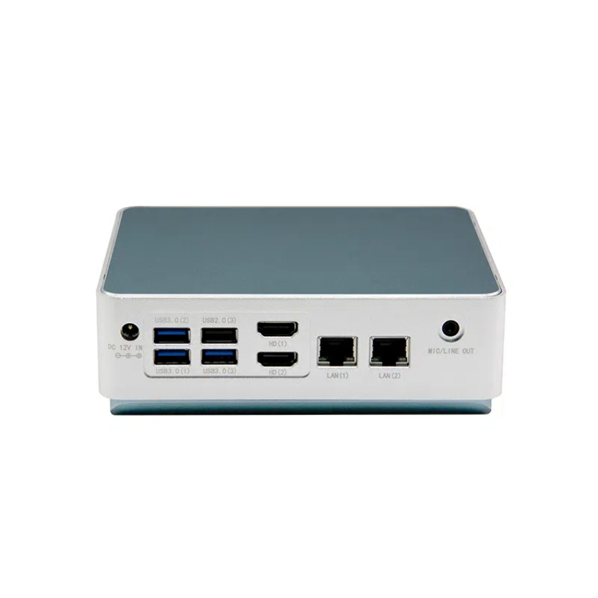 Custom 4G intel nuc small industrial fanless pc