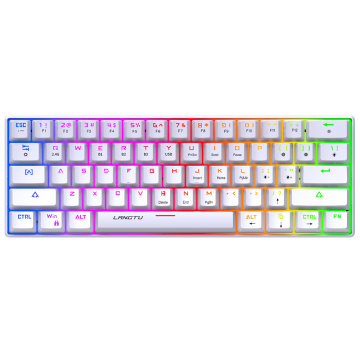 3 Mode Wireless 60 Percent Mechanical Gaming Keyboard