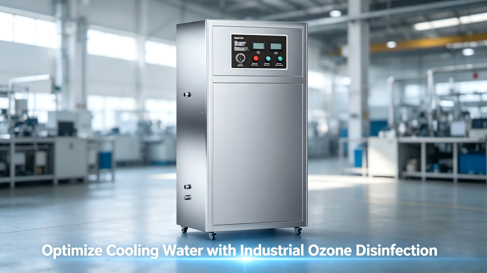 macchina per l'ozono, trattamento dell'acqua, torre di raffreddamento, controllo del biofilm. ozone-machine-water-treatment-cooling-tower-biofilm-control.