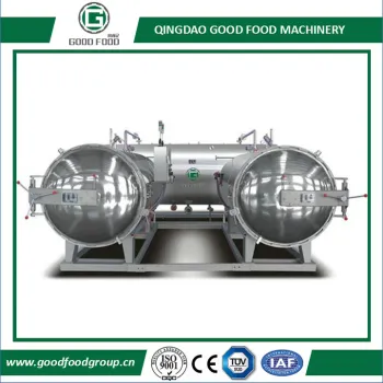 Water Immersion Retort Sterilizer