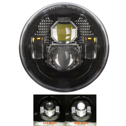 7 LED Headlight Motorcycle Accessories for Royal Enfield Bikes
