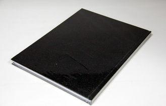 Black Hard Cover Offset Notebook Printing Services With Sew