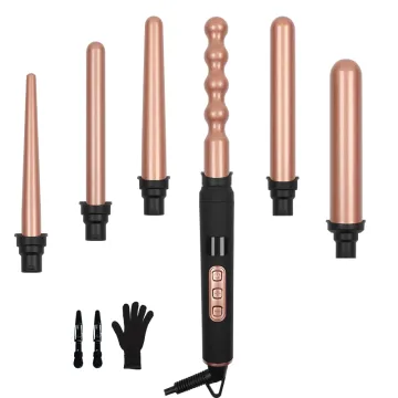 Triple Barrel Interchangeable Curling Irons