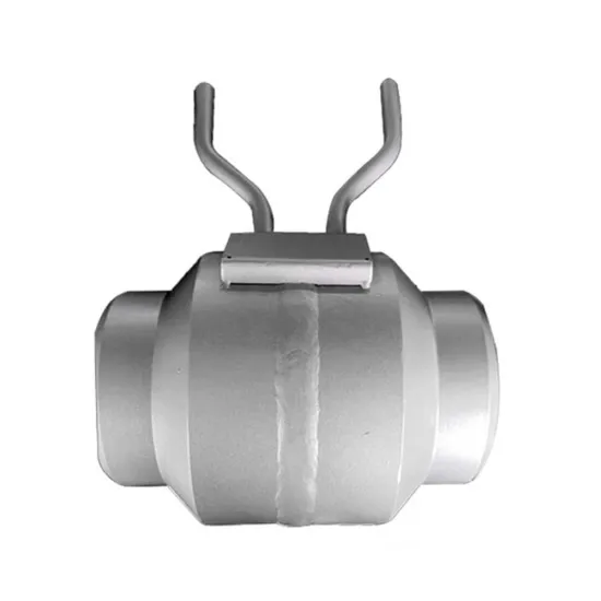 Long diameter nozzle flowmeter