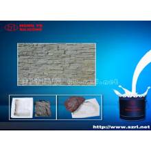 Silicone rubber for concrete molds