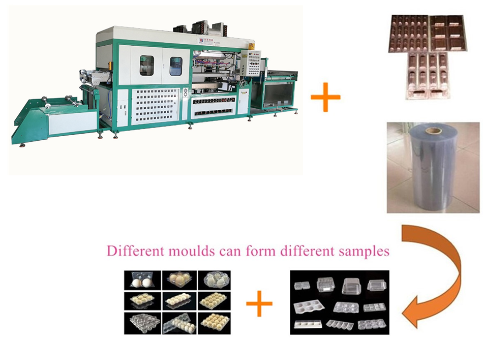 Full-automation Plastic Vacuum Molding Machine