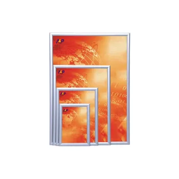 Supermarket Aluminum Advertising Snap Frame - A4 to A0 Sizes