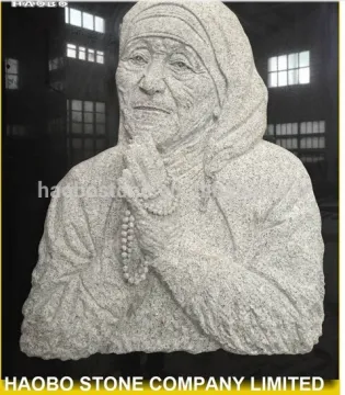 Mother Teresa granite statue