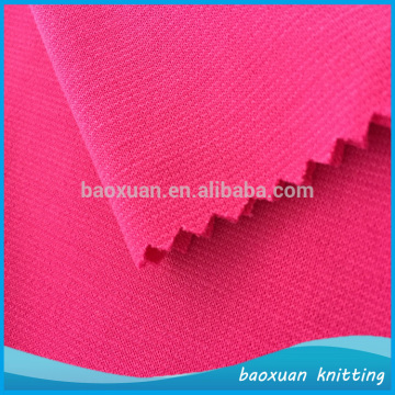 100% polyester solid ponte di roma fabric leisure suits fabric