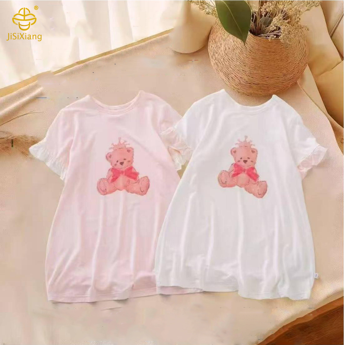 Girl Printed Short sleeved Dress