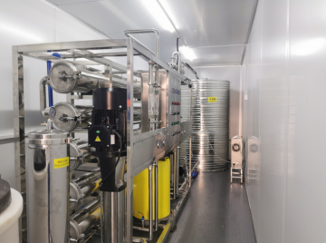 Containerize Water Treatment Plant with GMP Clean Room
