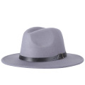 ウールジャズハットファッションボンネットフェルトパナマ帽子