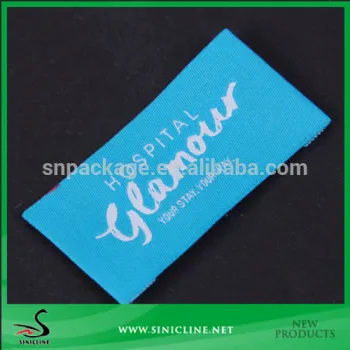 Sinicline Design custom baby woven label