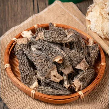 Doğal Kurutulmuş Kuzugöbeği Mantarı