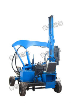 Hydraulic Guardrail Post Pile Driver