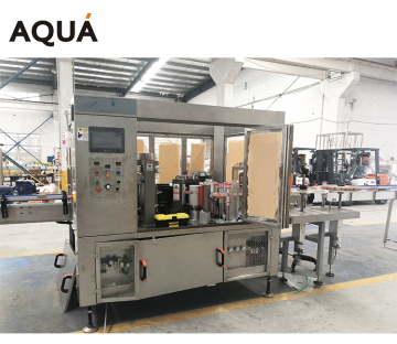 Automatic Sleeve Label Applicator for Bottles