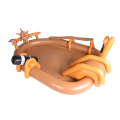 Pirate ship na hugis PVC inflatable pool