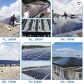 2023 paneles fotovoltaicos de panel solar para el sistema de techo