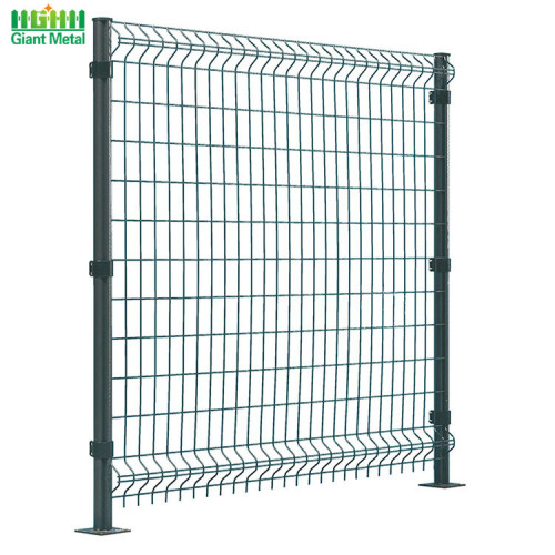 Decorative Single 3D Curved Metal Wire Mesh Fence