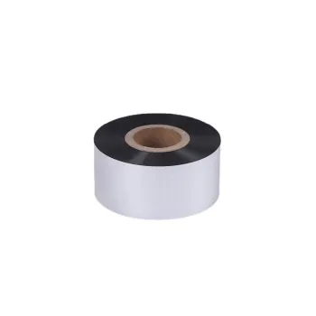 Thermal Transfer Printer Ribbons in Various Widths: 30mm, 40mm, 50mm, 60mm, 70mm, 80mm, 90mm, 100mm, 110cm - Black Resin-Enhanced Ribbons