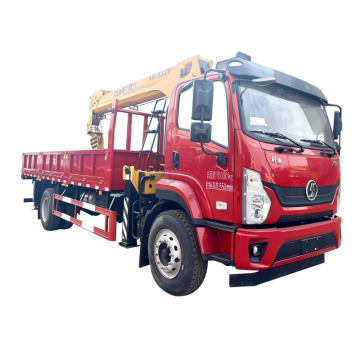 SHACMAN X9 4*2 8-Ton 4-Section Boom Crane Truck: Versatile Solution for Road Construction, Rescue, and Lifting Operations