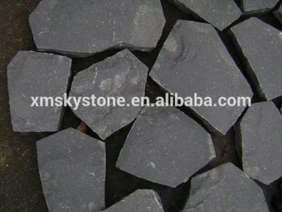 G685-002 Natural Dark Grey Basalt Kerbstone Interlock Permeable Pavers