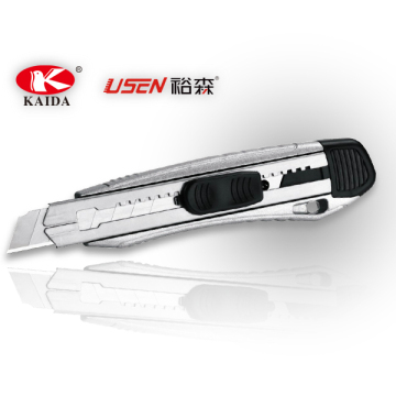 Heavy Duty aluminium alloy 6 pcs Auto Loading Blade Utility Cutter