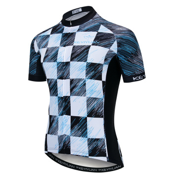 KEYIYUAN Men Cycling Jersey Comfortable Bike/Bicycle Outdoor Shirts Top Highly Breatbable