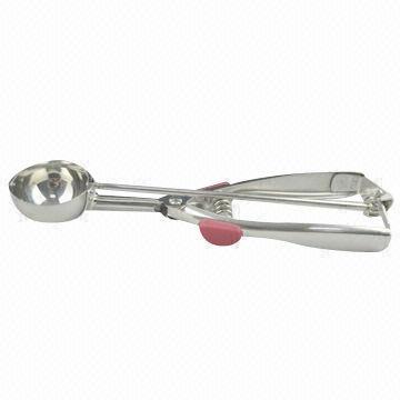 Stainless Steel Ice Cream Scoop with Mirror Finish